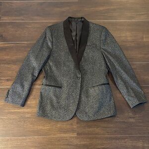 jf j.ferrar Black Sparkle Blazer